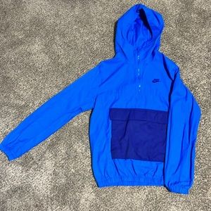 Blue Nike hoodie/jacket (Size S)